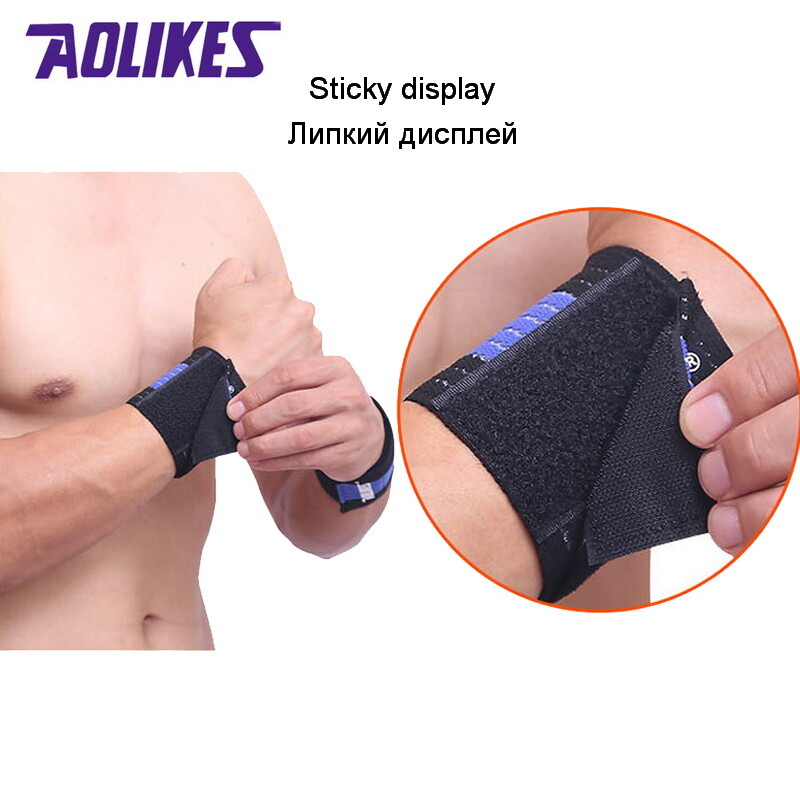 AOLIKES 1 buc bandă pentru încheietura mâinii, bărbați, femei, bandaj elastic pentru mână, curea pentru încheietura mâinii, curea de fitness, pentru sport, pentru gimnastică, suport pentru încheietura mâinii