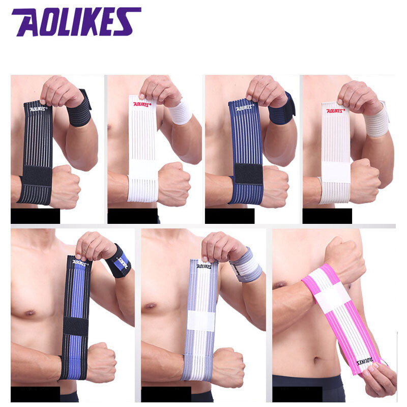 AOLIKES 1 buc bandă pentru încheietura mâinii, bărbați, femei, bandaj elastic pentru mână, curea pentru încheietura mâinii, curea de fitness, pentru sport, pentru gimnastică, suport pentru încheietura mâinii