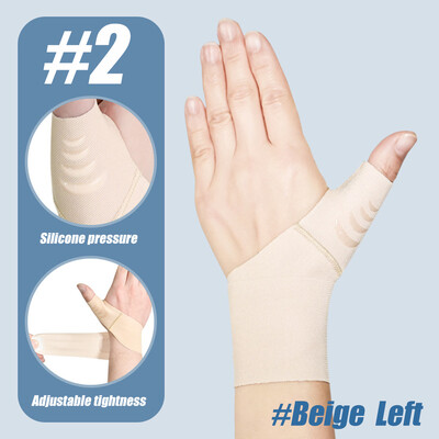 Suport pentru degete 1 bucăți de protecție pentru sport medical, pentru încheietura mâinii, pentru degetele mari, suport pentru atela de protecție respirabilă, echipament de protecție pentru mâini stânga/dreapta