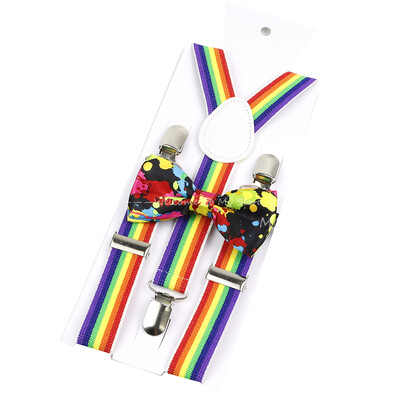 Jauna dizaina vecāku un bērnu mūzikas nots iekaru komplektā ietilpst Stave Rainbow tauriņš ballītes kleitas kreklam ikdienas valkāšanai, aksesuārs