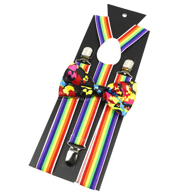 Jauna dizaina vecāku un bērnu mūzikas nots iekaru komplektā ietilpst Stave Rainbow tauriņš ballītes kleitas kreklam ikdienas valkāšanai, aksesuārs