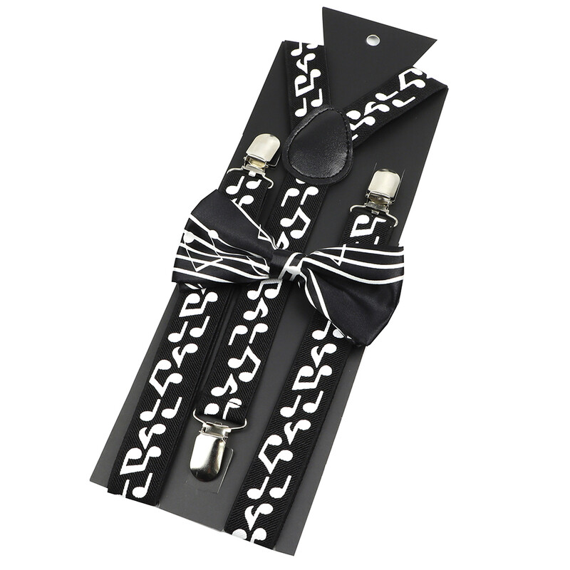 Jauna dizaina vecāku un bērnu mūzikas nots iekaru komplektā ietilpst Stave Rainbow tauriņš ballītes kleitas kreklam ikdienas valkāšanai, aksesuārs