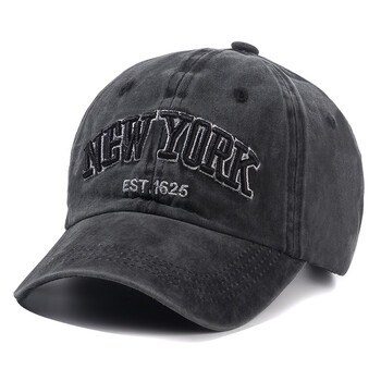 2024 New York Washed Cotton Caps For Men Women Gorras Snapback Caps Бейзболни шапки Защита от слънце Casquette Dad Hat Outdoors Cap