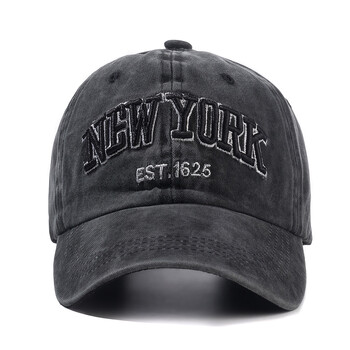 2024 New York Washed Cotton Caps For Men Women Gorras Snapback Caps Бейзболни шапки Защита от слънце Casquette Dad Hat Outdoors Cap