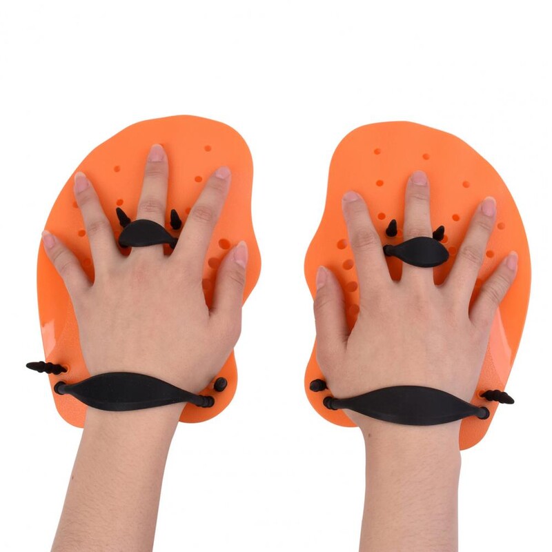 1 pora plaukikų pelekų pradedančiųjų rankiniai irklai plaukimo pelekai Ergonomiškos formos Ultralengvos plaukimo treniruotės pagalbinės nardymo priemonės Rankinės irklos