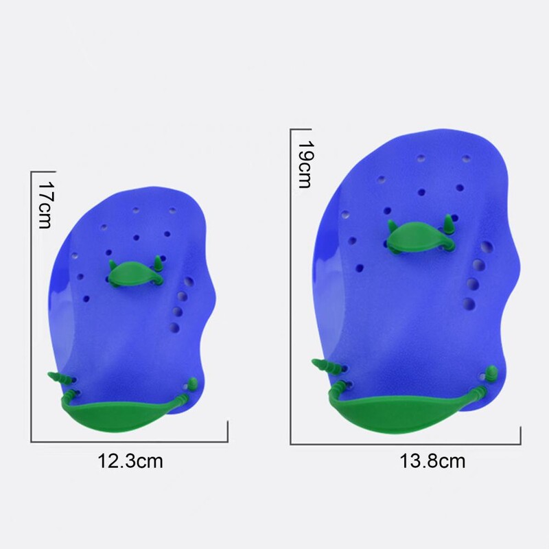 1 pora plaukikų pelekų pradedančiųjų rankiniai irklai plaukimo pelekai Ergonomiškos formos Ultralengvos plaukimo treniruotės pagalbinės nardymo priemonės Rankinės irklos