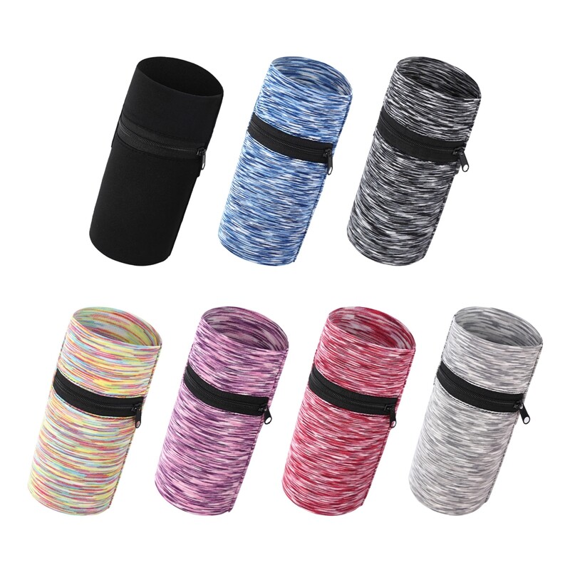 Vīrieši Sieviešu Rokas Maks Maciņa Soma Fitness Sports Rāvējslēdzējs Rokas siksniņa Skriešana Sporta zāle Velo tālrunis Monētas atslēgu karšu uzglabāšana Rokas soma jauns