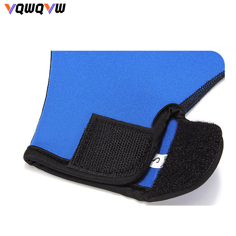 1 paaris ujumiskindad vees ujumise treeningkindad Neopreenist võrega Fitnessi veekindluse treeningkindad ujumiseks