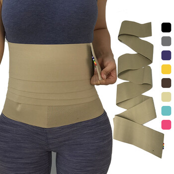 Ρυθμιζόμενο Body Shaper Invisible Wrap Waist Trainer Αδυνατίσματος Περιτύλιγμα Flat Belly Body Shapewear Corset Tummy Slim Belt Waist Bandage