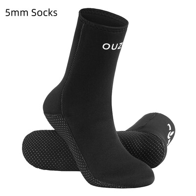 3 mm Joacă cu nisip Scuba Diving Snorkeling Înot Toată apa pentru copii Tineri Adulti Șosete Pantof 5 mm Neopren Beach Aqua Yoga Sosete