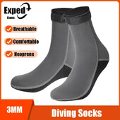 Nardymo kojinės 3 mm Neopreno paplūdimio vandens kojinės, neslystančios, plaukiojimas su vamzdeliu, jaunimas, vyrai, moterys, baidarės, nardymo su vamzdeliu pirštinės
