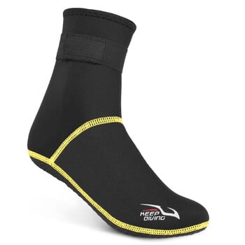 Κάλτσες κατάδυσης 3 χιλιοστών Neoprene Beach Water Socks Θερμικές μπότες Wetsuit Αντιολισθητικές κάλτσες κατάδυσης για ράφτινγκ Snorkeling Ιστιοπλοΐα Κολύμβηση