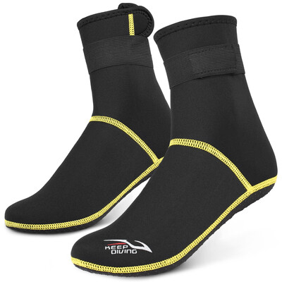 Κάλτσες κατάδυσης 3 χιλιοστών Neoprene Beach Water Socks Θερμικές μπότες Wetsuit Αντιολισθητικές κάλτσες κατάδυσης για ράφτινγκ Snorkeling Ιστιοπλοΐα Κολύμβηση