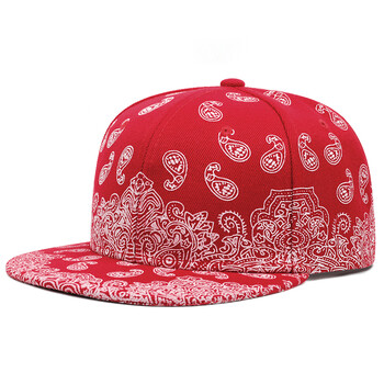 2024 New Fashion West Coast Flower Printing Cap Outdoor Sun Γυναικείο καπέλο μπέιζμπολ