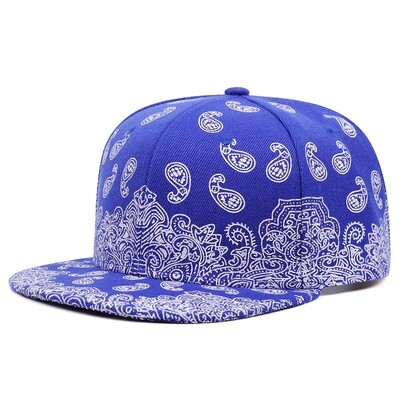 2024 New Fashion West Coast Caju cu flori de imprimare Șapcă Snapback în aer liber soare Bărbați Femeie Baseball Palarie reglabilă