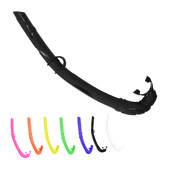 Air Tube niršanas caurule niršanas caurule, silikagela brīva peldoša iegremdējama elpošanas caurule zemūdens sportam, silikagela niršanas caurule