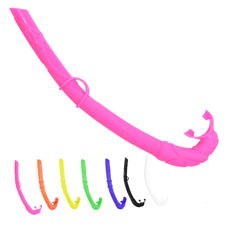 Air Tube niršanas caurule niršanas caurule, silikagela brīva peldoša iegremdējama elpošanas caurule zemūdens sportam, silikagela niršanas caurule