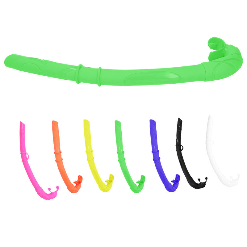 Air Tube niršanas caurule niršanas caurule, silikagela brīva peldoša iegremdējama elpošanas caurule zemūdens sportam, silikagela niršanas caurule