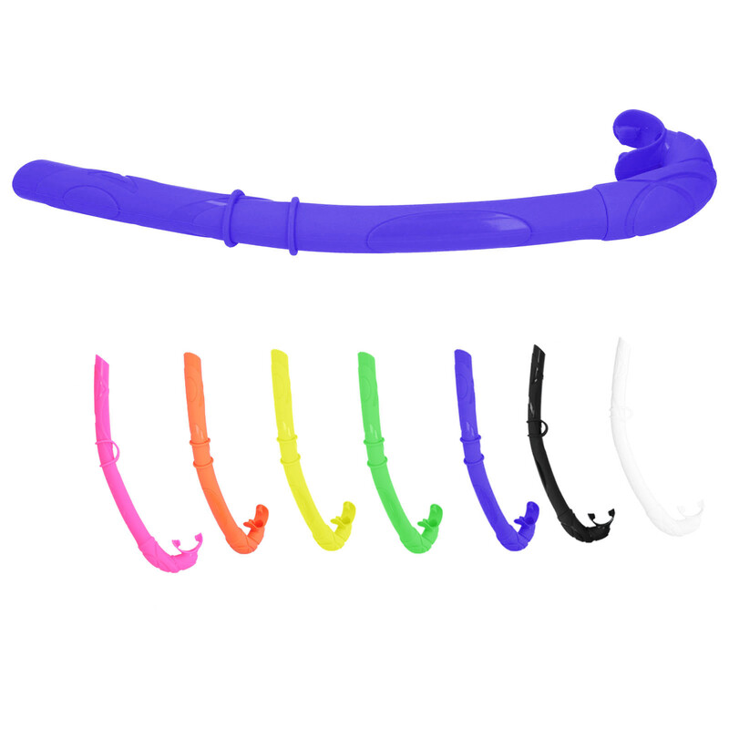Air Tube niršanas caurule niršanas caurule, silikagela brīva peldoša iegremdējama elpošanas caurule zemūdens sportam, silikagela niršanas caurule