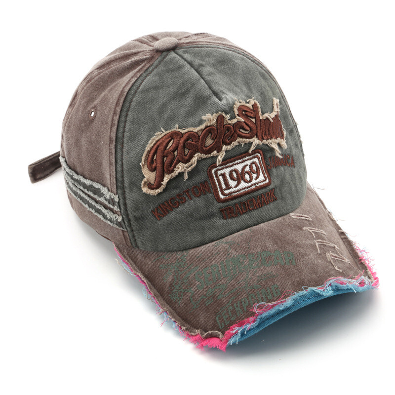 Bejzbol kape s vezom u retro stilu Proljeće Ljeto Muškarci Žene Pamuk Podesivi Ležerni šešir Hip Hop Ulična odjeća Šeširi za sunčanje y2k šešir