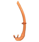 Bezmaksas pilna silikona snorkeli var salocīt loka koduma mīksts ērts peldēšanas caurule