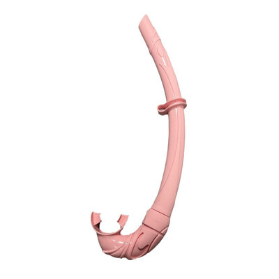 Bezmaksas pilna silikona snorkeli var salocīt loka koduma mīksts ērts peldēšanas caurule