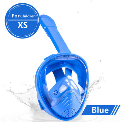 Zemūdens akvalangs pret miglas maska pilnai sejai niršanai ar caurulīti Elpošanas maskas Drošs ūdensizturīgs peldēšanas aprīkojums pieaugušajiem bērniem