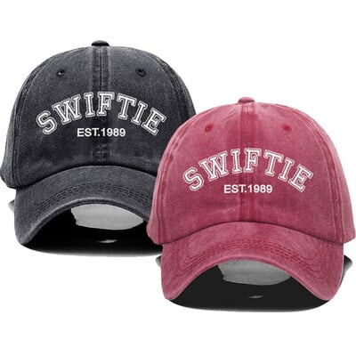 SWIFTIE 1989 șepci de baseball cu broderie pentru bărbați, femei, modă, vintage, din bumbac moale, pălărie pentru tată, cadouri unisex de la fani