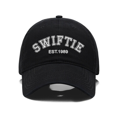 SWIFTIE 1989. gada izšūšanas beisbola cepures vīriešiem Sieviešu modes vintage mīkstas kokvilnas tēta cepure Unisex dāvanas no faniem