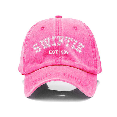 SWIFTIE 1989. gada izšūšanas beisbola cepures vīriešiem Sieviešu modes vintage mīkstas kokvilnas tēta cepure Unisex dāvanas no faniem