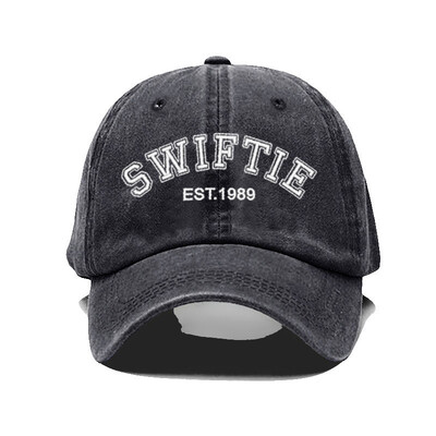 SWIFTIE 1989. gada izšūšanas beisbola cepures vīriešiem Sieviešu modes vintage mīkstas kokvilnas tēta cepure Unisex dāvanas no faniem