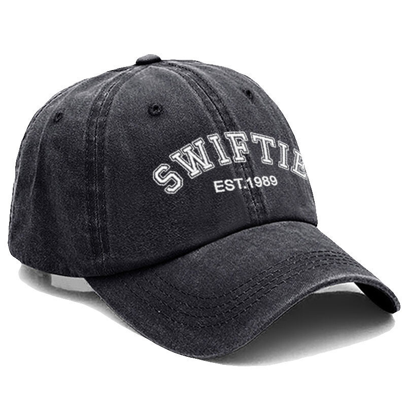 SWIFTIE 1989. gada izšūšanas beisbola cepures vīriešiem Sieviešu modes vintage mīkstas kokvilnas tēta cepure Unisex dāvanas no faniem