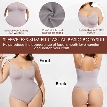 Боди Оформящо облекло Дамско оформяне на цялото тяло Tummy Control Thongs Camis Corset Бедро Редуциращо отслабващо талията Trainer Бельо