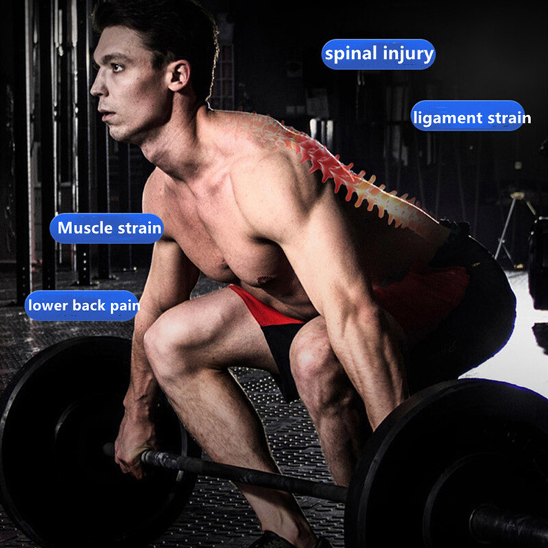 Sporta viegls muguras stiprinājums vīriešiem un sievietēm, jostas spilventiņi muguras lejasdaļas sāpju mazināšanai, regulējams vidukļa atbalsts pret spriedzi mugurai