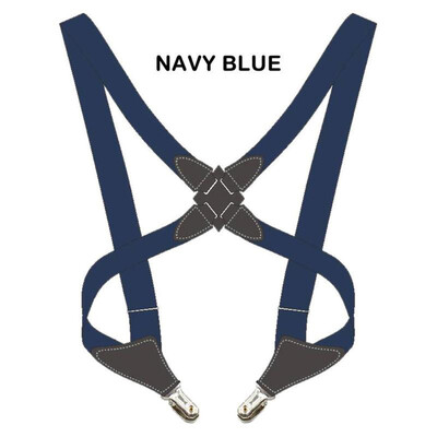 Нови мъжки тиранти Регулируеми презрамки X на гърба Щипка за риза Тиранти Еластичен колан Панталони Презрамки Презрамка за мъже Жени