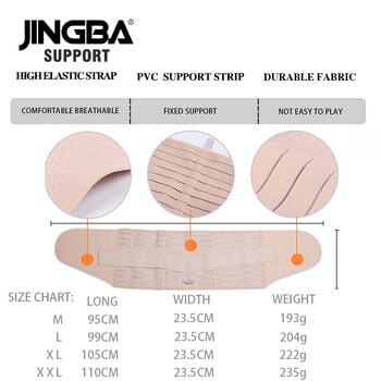 JINGBA SUPPORT Ορθοπεδική ζώνη στήριξης πλάτης κορσέ ανδρική ζώνη στήριξης πλάτης Fajas Lumbares Ortopedicas Ζώνη στήριξης σπονδυλικής στήλης προστασίας