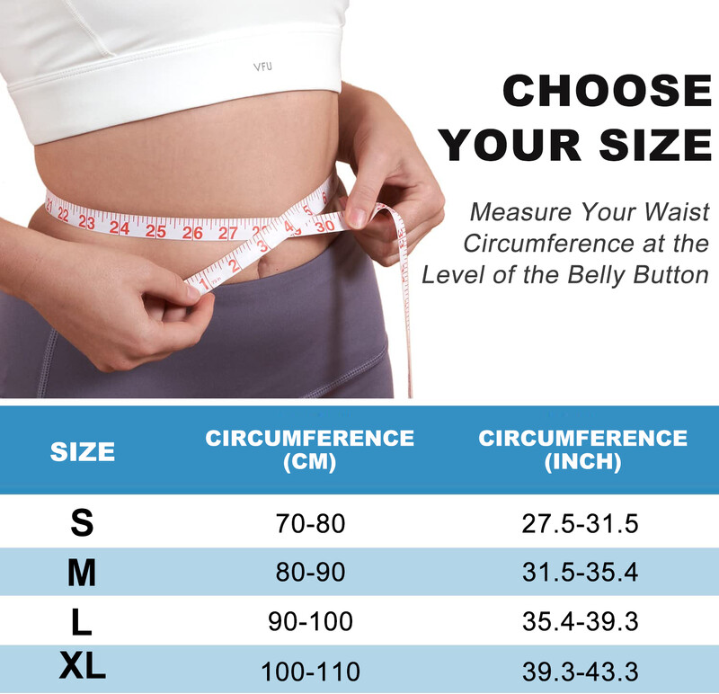 1 vnt. juosmens kirpimo diržas moterims, juosmens treniruoklis pirties diržui pilvo tonikas apatinei nugaros ir juosmens atramai su saunos kostiumo efektu