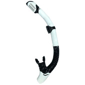 Tub profesional de snorkelling uscat pentru înot Snorkel pentru mască de scufundări Echipament de muștiuc din silicon Tub de scufundări snorkel