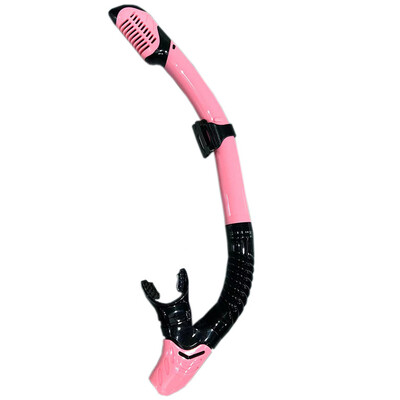 Tub profesional de snorkelling uscat pentru înot Snorkel pentru mască de scufundări Echipament de muștiuc din silicon Tub de scufundări snorkel