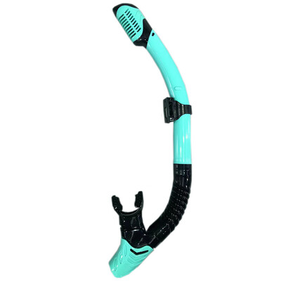 Tub profesional de snorkelling uscat pentru înot Snorkel pentru mască de scufundări Echipament de muștiuc din silicon Tub de scufundări snorkel
