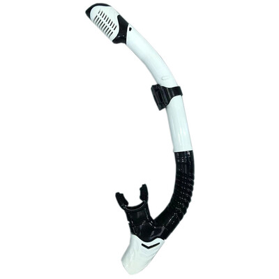 Tub profesional de snorkelling uscat pentru înot Snorkel pentru mască de scufundări Echipament de muștiuc din silicon Tub de scufundări snorkel