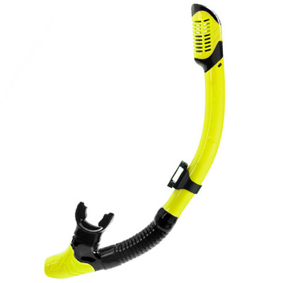 Tub profesional de snorkelling uscat pentru înot Snorkel pentru mască de scufundări Echipament de muștiuc din silicon Tub de scufundări snorkel