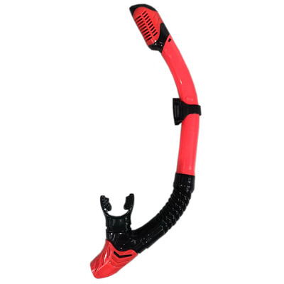 Tub profesional de snorkelling uscat pentru înot Snorkel pentru mască de scufundări Echipament de muștiuc din silicon Tub de scufundări snorkel