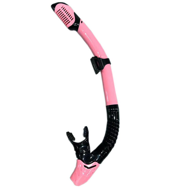 Tub profesional de snorkelling uscat pentru înot Snorkel pentru mască de scufundări Echipament de muștiuc din silicon Tub de scufundări snorkel