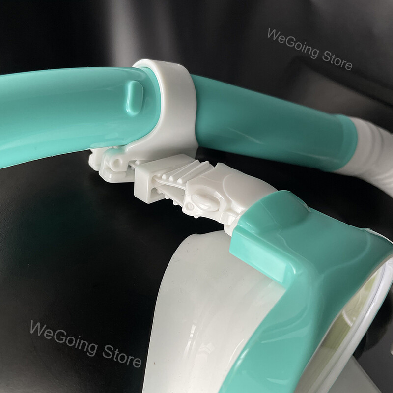 Tub profesional de snorkelling uscat pentru înot Snorkel pentru mască de scufundări Echipament de muștiuc din silicon Tub de scufundări snorkel