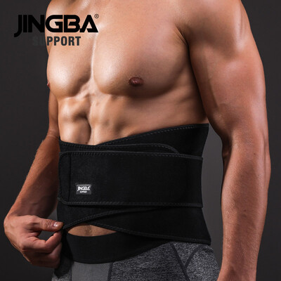 JINGBA SUPPORT fitness centura spate suport pentru talie centura de transpirație antrenor de talie trimmer musculație abdominale Sports Safety fabric