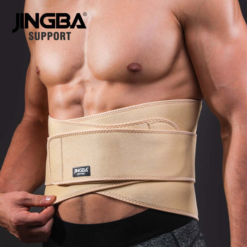 JINGBA SUPPORT fitness centura spate suport pentru talie centura de transpirație antrenor de talie trimmer musculație abdominale Sports Safety fabric