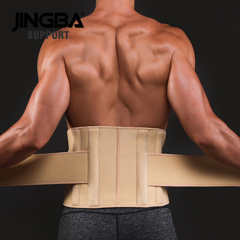 JINGBA SUPPORT fitness centura spate suport pentru talie centura de transpirație antrenor de talie trimmer musculație abdominale Sports Safety fabric