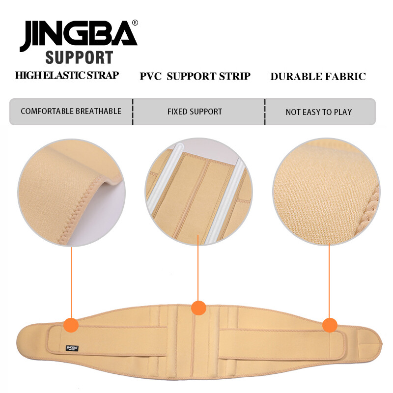 JINGBA SUPPORT fitness centura spate suport pentru talie centura de transpirație antrenor de talie trimmer musculație abdominale Sports Safety fabric