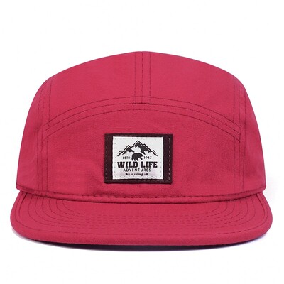 WILD LIFE Cotton 5 paneļu beisbola cepures Snapback cepures Bone Gorras Hombre Originales hiphopa cepures vīriešiem sievietēm regulējamas